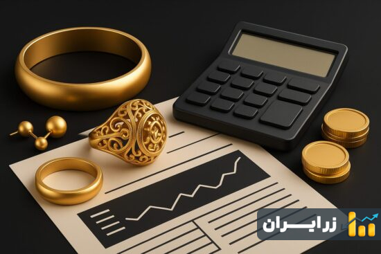 اجرت طلا چیست و چگونه محاسبه می‌شود