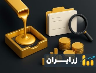واژه‌نامه تخصصی درباره طلا آب‌شده
